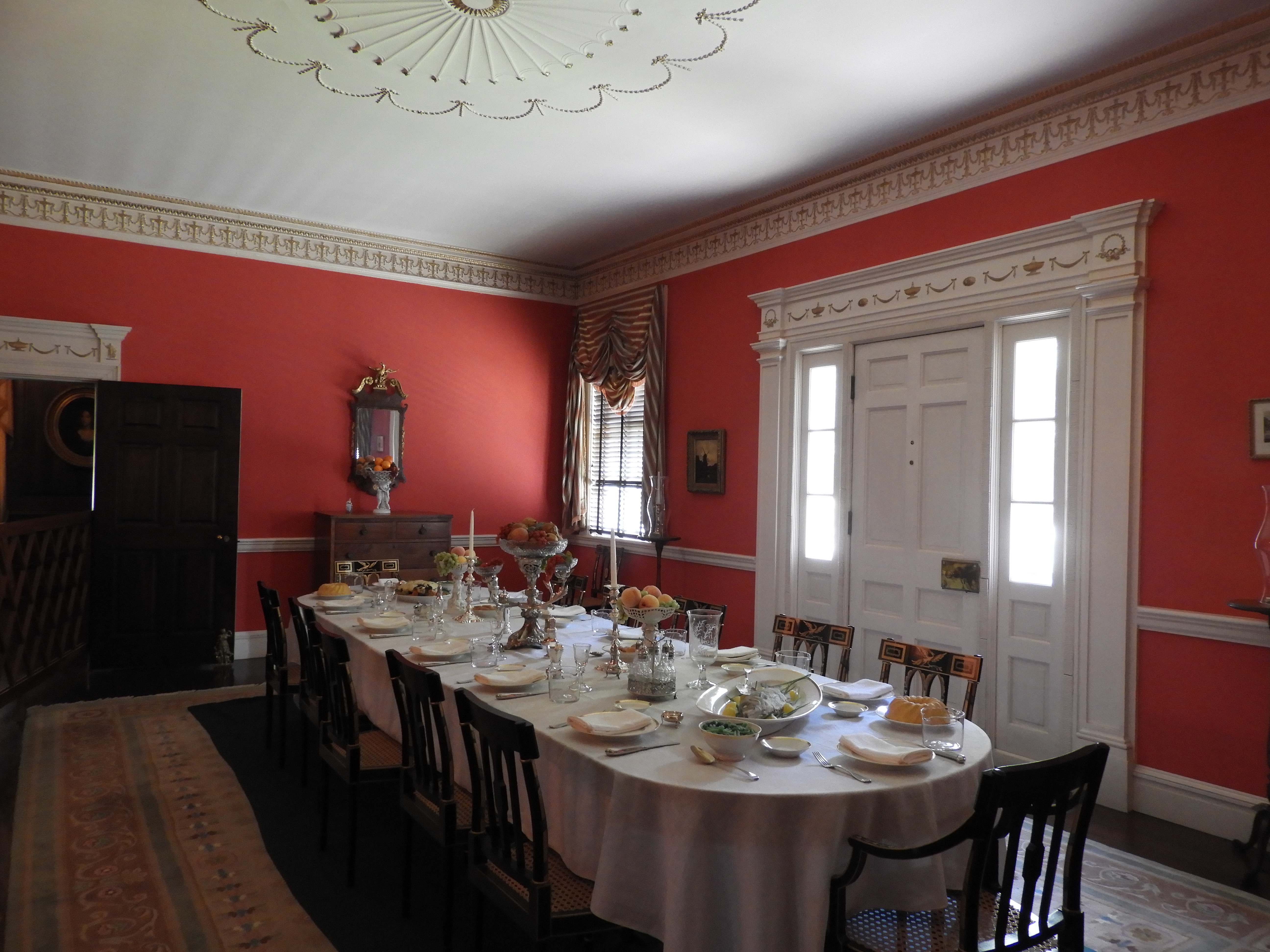 Blennerhassett Mansion Dining Room
