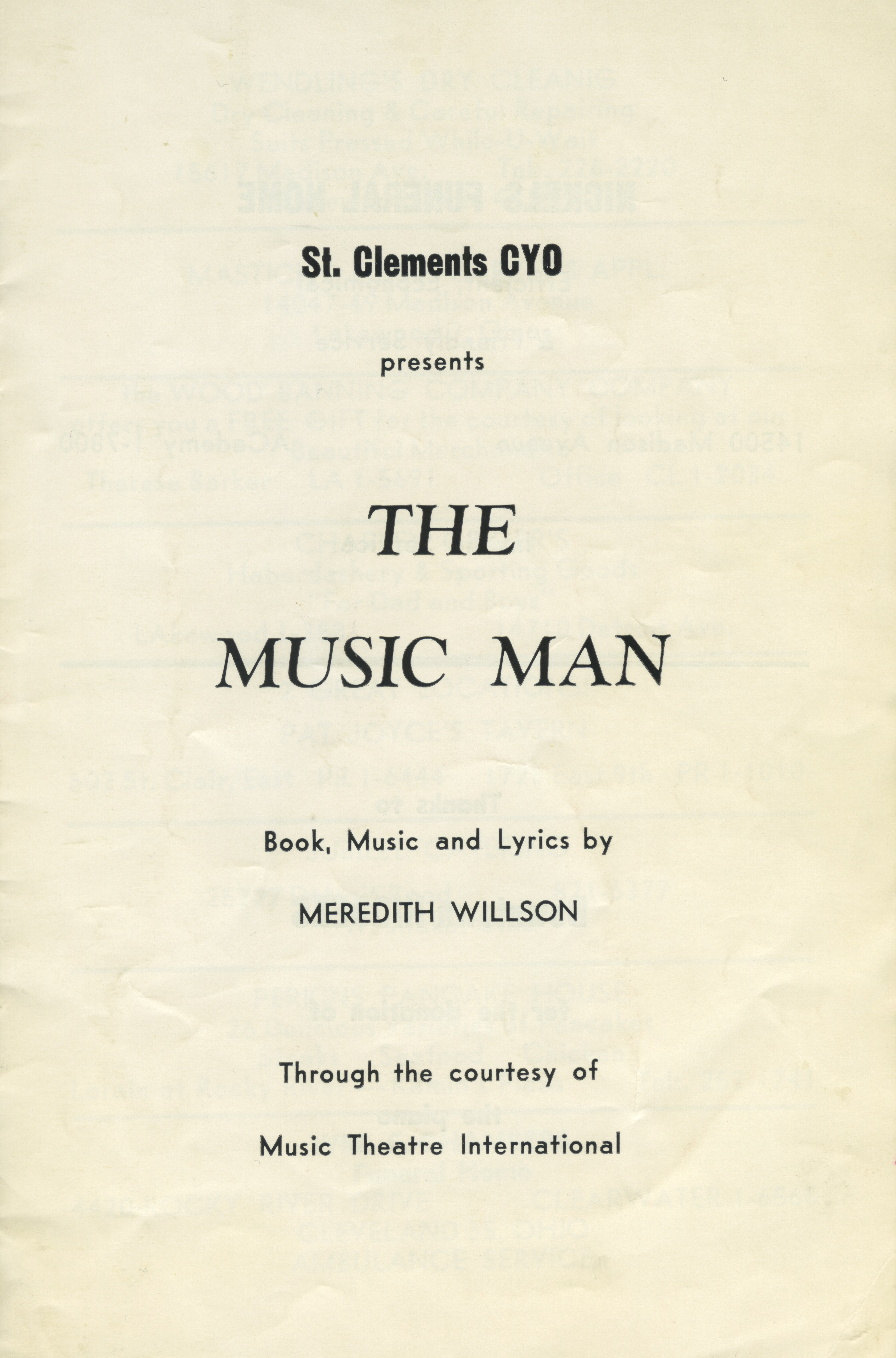 The Music Man 1965