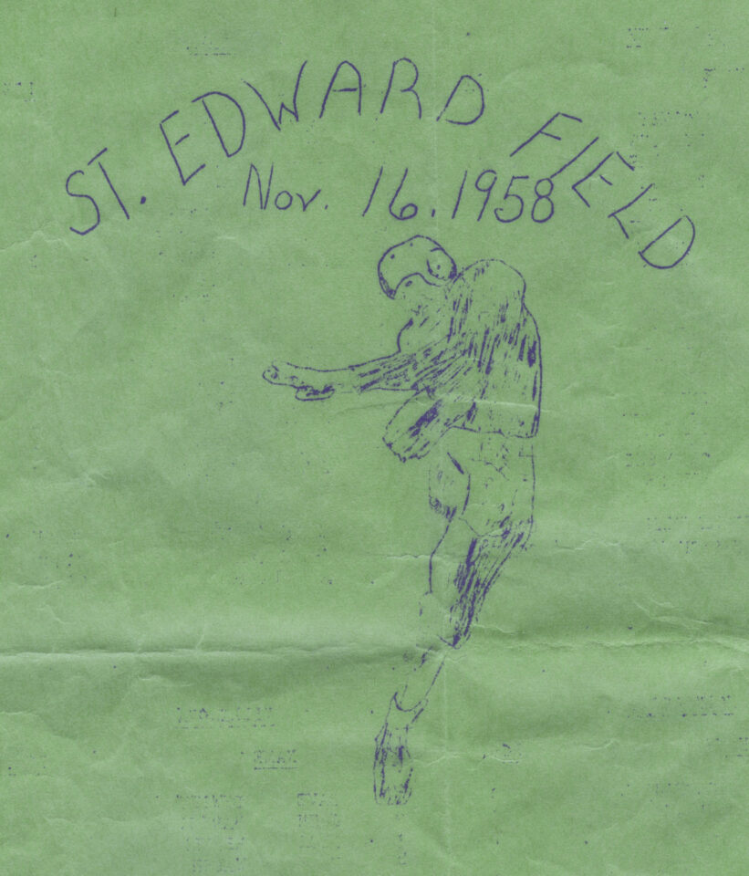 St Edward Field Flag Football 1958