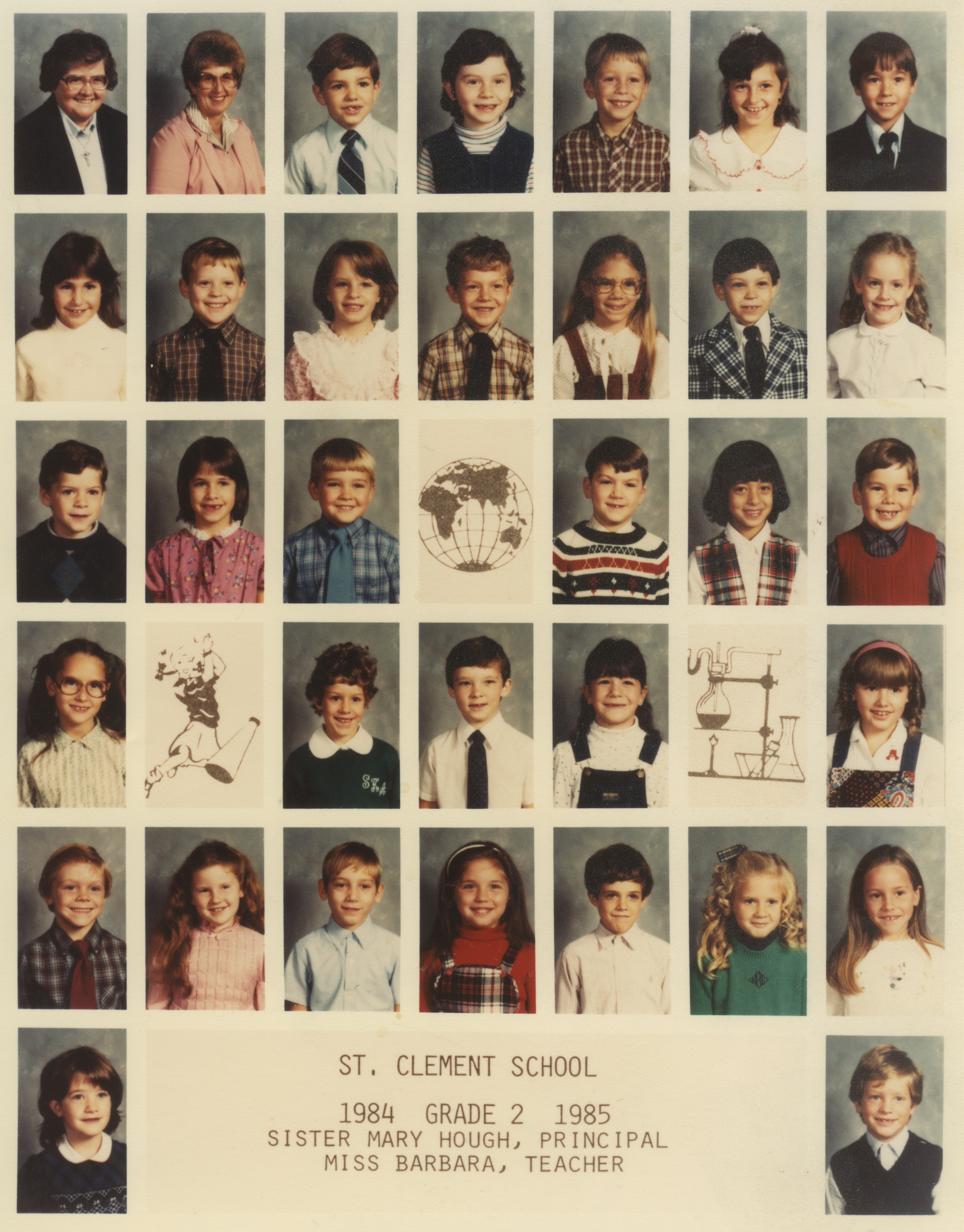 1984-1985 St. Clement School Grade 2